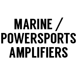 All Marine / Powersports Amplifiers