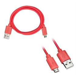 Axxess Micro USB Cable (3 ft. - Red)