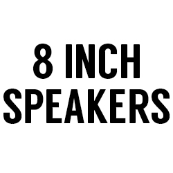 All 8" Speakers