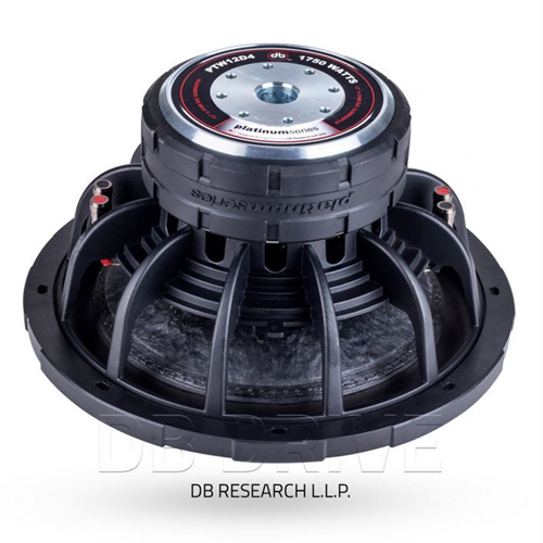 DB Drive Platinum Series Subwoofer (12" 1750W Max Dual 4 Ohm