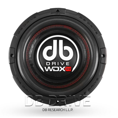 DB Drive WDX G2 Competition Subwoofer (10" 2000W Max Dual 4 Ohm