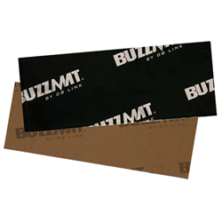 Buzzmat Sound Dampening Material (License Plate Kit - 4" x 10" Sheet)