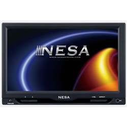 Nesa Stand-Alone Headrest Monitor (7" - High Resolution - 2 Ch. IR Audio)