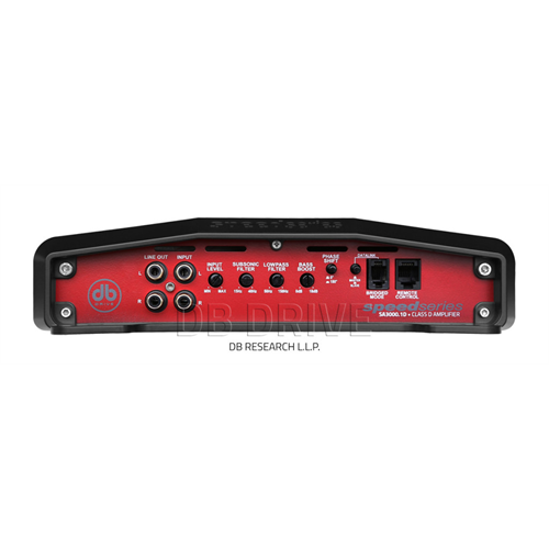DB Drive Speed Series Amplifier (3000W Max Class D Monoblock
