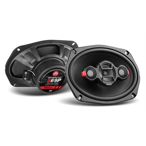 DB Drive Speed Series Speakers (6" x 9" 250W RMS 4Way Quadraxial