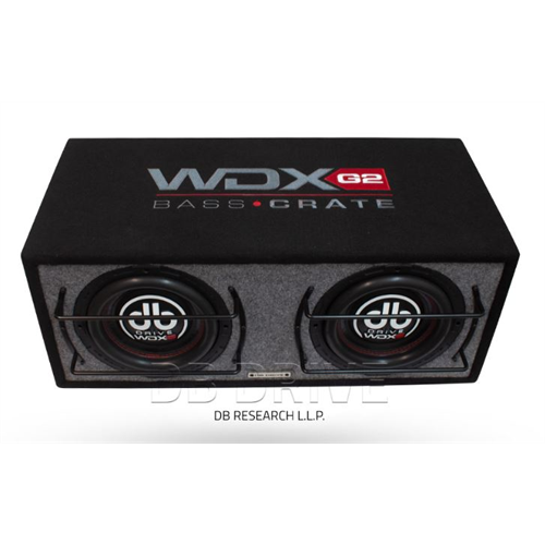 DB Drive WDX G2 Loaded Bass Crate (Dual 10" 1500W RMS) Importel Ltd