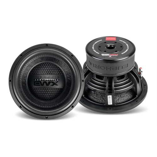 Euphoria EWX Competition Subwoofer (12" 2000W RMS Dual 4 Ohm