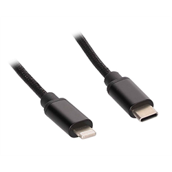 Axxess USB Cable (Male Type C to Male Lightning - 6 ft.)