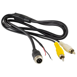 iBeam Commercial Grade Adapter Cable (4-Pin DIN to RCA)